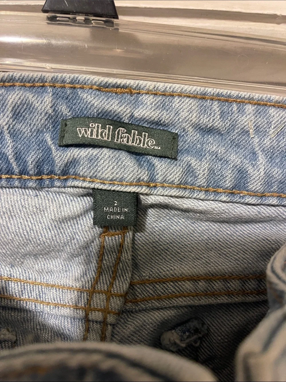 Wild fable, low rise boot cut size 2